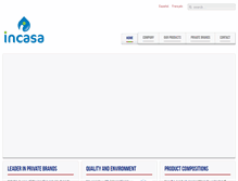 Tablet Screenshot of incasa.es