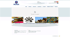 Desktop Screenshot of incasa.ind.br